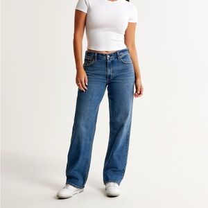 Abercrombie Baggy Low Rise Jeans